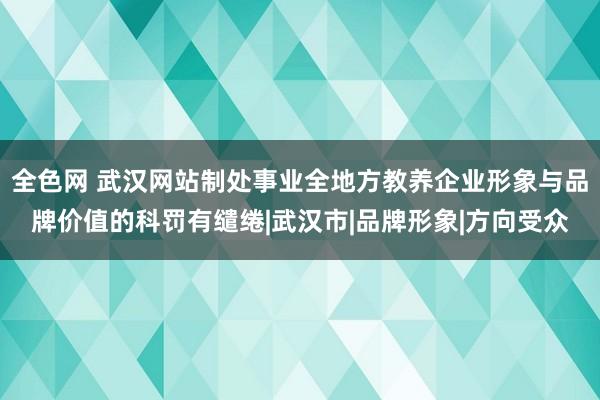 全色网 武汉网站制处事业全地方教养企业形象与品牌价值的科罚有缱绻|武汉市|品牌形象|方向受众